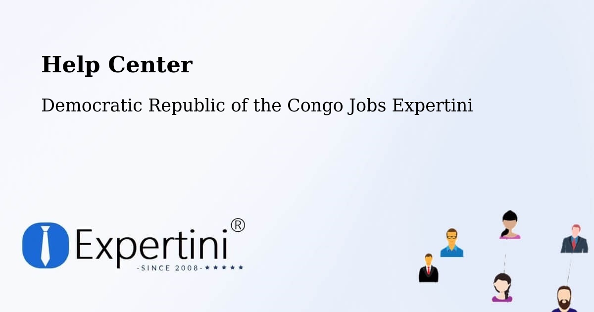 Help Center – Kambove - Democratic Republic of the Congo Jobs Expertini